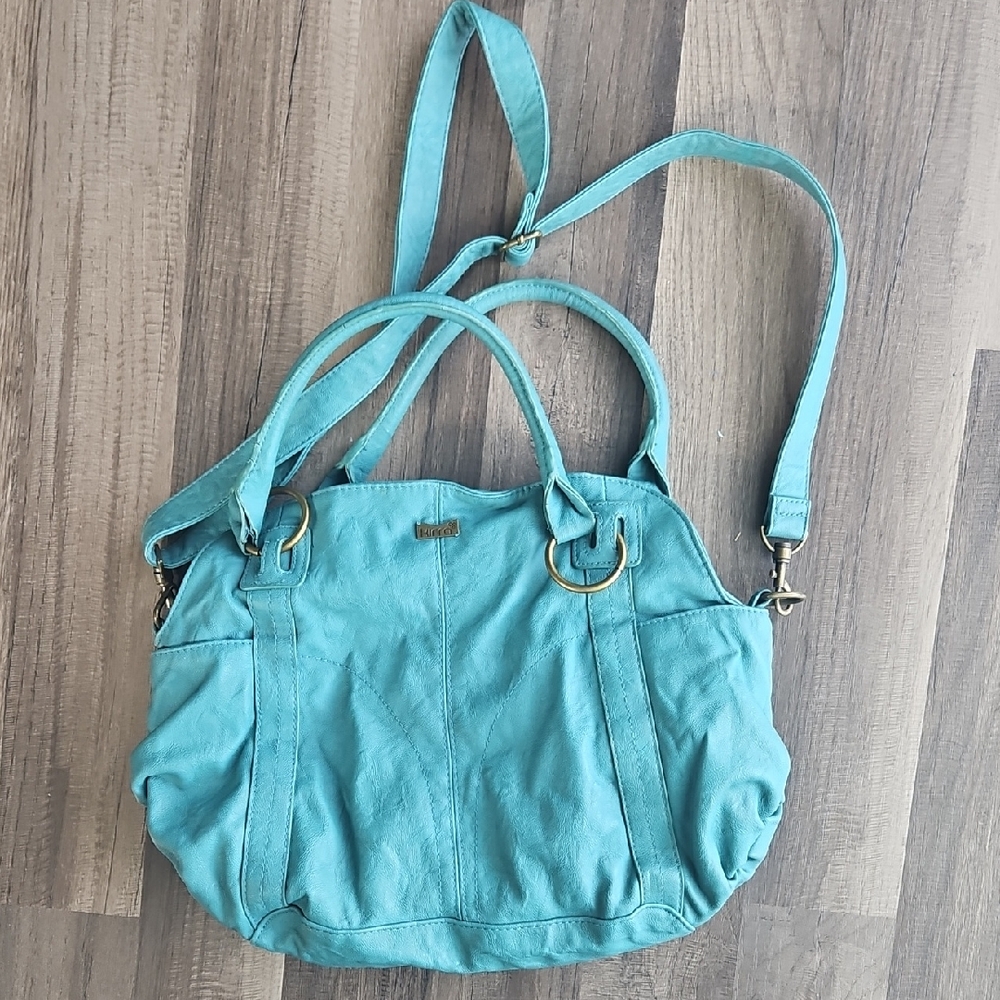 Elegant Teal Women's Shoulder Bag